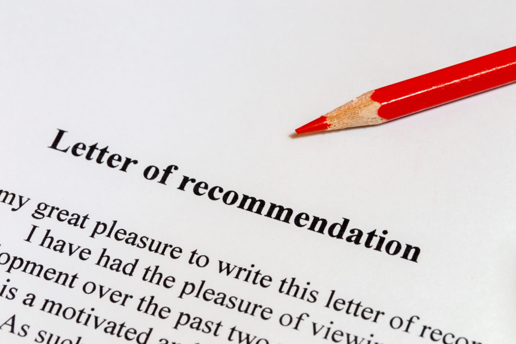 Letter of Recommendation